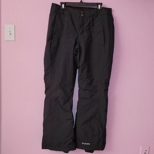 Columbia Sportwear Black Snow Pants/ L.